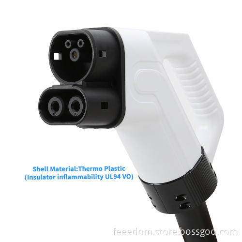 Portable EV Charger Gun CCS2 Charge EV شحن كابل تمديد